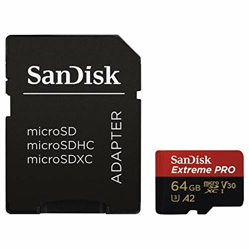Carte mémoire microSDXC Extreme Pro 64 Go – SanDisk