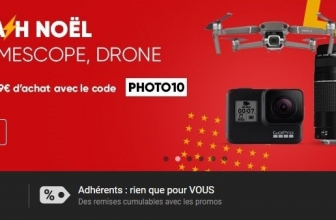 Bon plan Fnac : -10% sur les drones et appareils photo