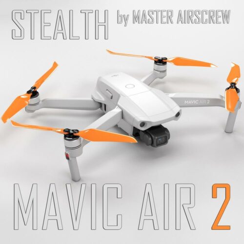 Hélices faible bruit pour drone DJI MAVIC AIR 2 – Master Airscrew Stealth
